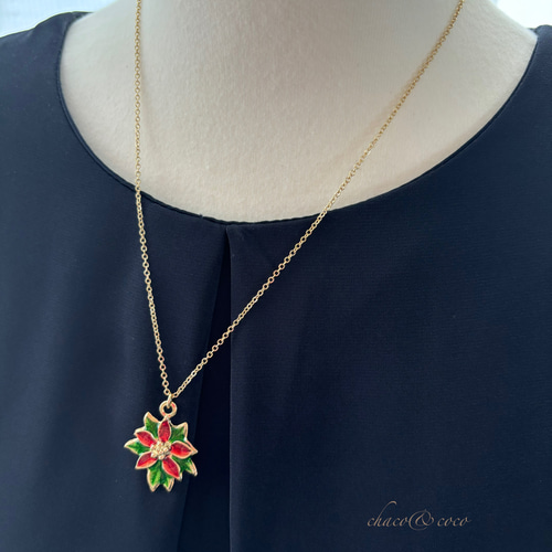 在庫限り！選べる！クリスマスチャームネックレスG ネックレス