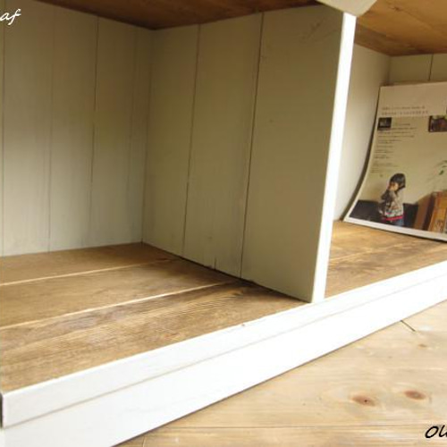 ◎●パタパタ付3段ラック●天然木ナチュラルブラウン天然木無垢材●受注製作 YAMAZEN(山善) 天然木パタパタラック(3段)／TNP-3 | TBS