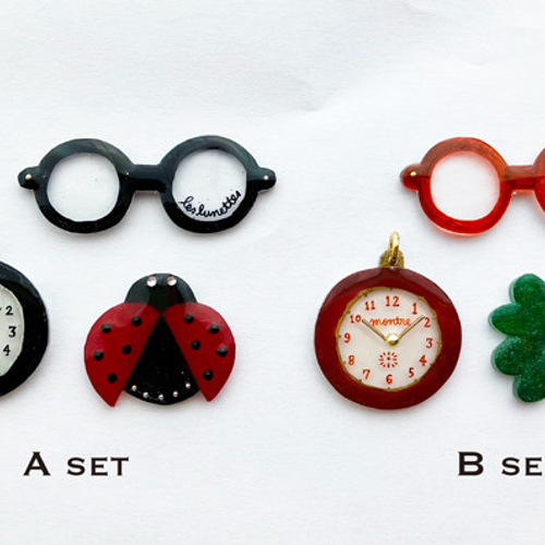 ムッシュのたしなみ☆ピンバッジセットune ピンバッチ quatresix