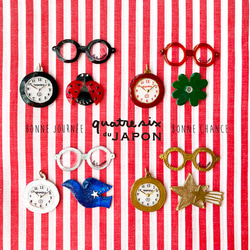 目モチーフ ピンバッジセット ムッシュのたしなみ☆ピンバッジセットune ピンバッチ quatresix 通販