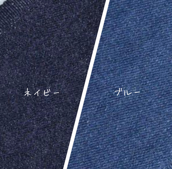 Denim ポーチ M 6枚目の画像