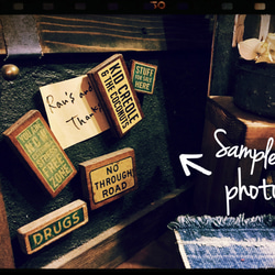 《送料無料・限定4点セット》アンティーク風ガーデンピック・プッシュピン・クリップ・マグネット No.2886 7枚目の画像