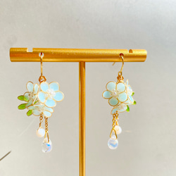ピンクフラワーレジン×スパンコール♡花びら ピアス イヤリング 楽天市場】スパンコール フラワー パーツ 花芯付き 2個セット 花