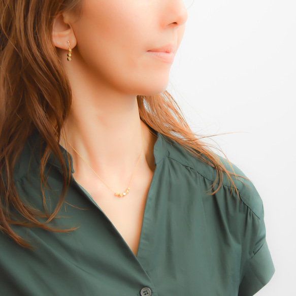 Cut Silver Beads Set（matte gold) 第5張的照片
