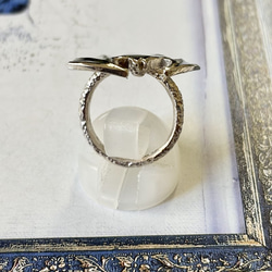 銀こうもりの指輪 4枚目の画像