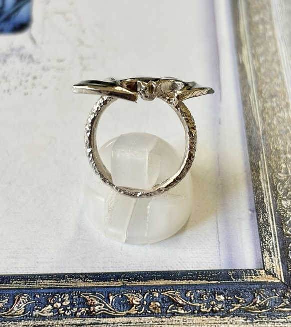 銀こうもりの指輪 4枚目の画像