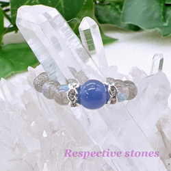 天然石リング☆今の状況を好転させたい(タンザナイト×ラブラドライト