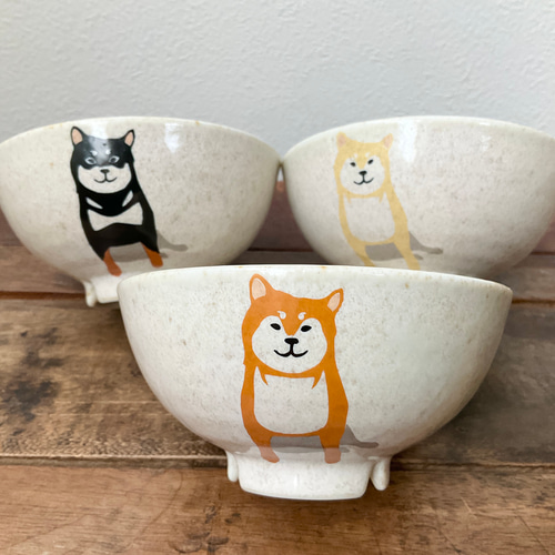 新品　日本製　笑いぬ　軽量茶碗　柴犬　ブラウン　犬 新品 日本製 笑いぬ 軽量茶碗 柴犬 ブラウン 犬 新品 日本製 笑