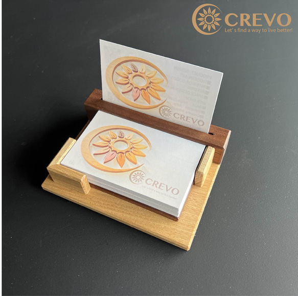 木製名片架臥式 [CARDstand] 店舖名片名片架 *有庫存 第3張的照片