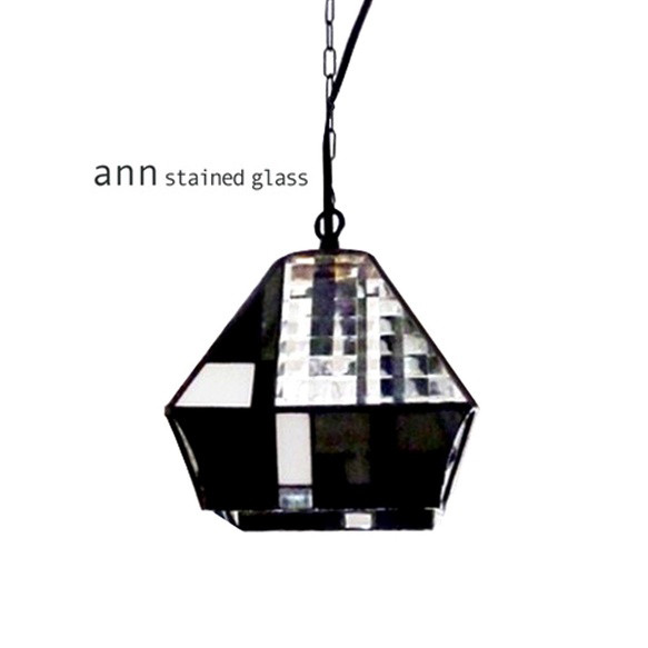 ステンドグラスランプ　C161213-B
