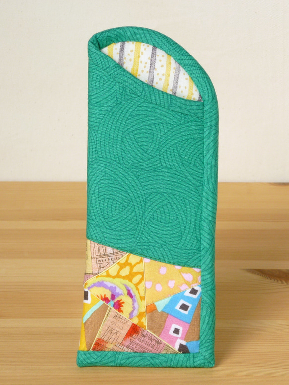 【再販】メガネケース（薄型） ～黄昏の街～ 2枚目の画像