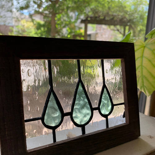 ステンドグラス※パネル※しずく1 その他インテリア雑貨 Glass Drop 通販