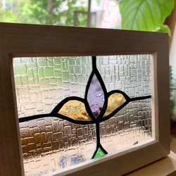 ステンドグラス※パネル※Flower3 その他インテリア雑貨 Glass