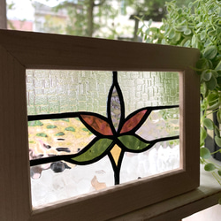 ステンドグラス※パネル※Flower6 その他インテリア雑貨 Glass Drop 通販