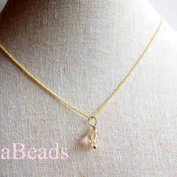 再販♪春のコーデに～桜色のネックレス 2枚目の画像