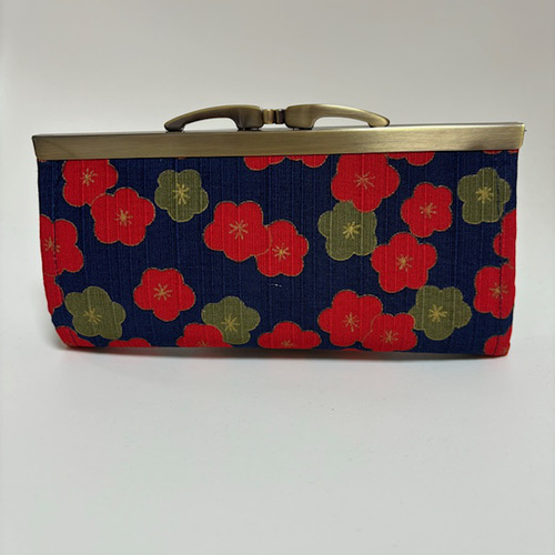 梅の花柄のがま口長財布 がま口 ちくわぱん 通販 3257352｜Creema
