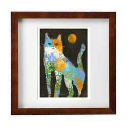 【原画】『シンディー』（猫　シンガプーラ　絵画　パステル画） 原画】『シンディー』（猫 シンガプーラ 絵画 パステル画）