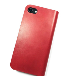 栃木レザーiPhoneケース ③ AKA(新型iPhone15対応可) 8枚目の画像