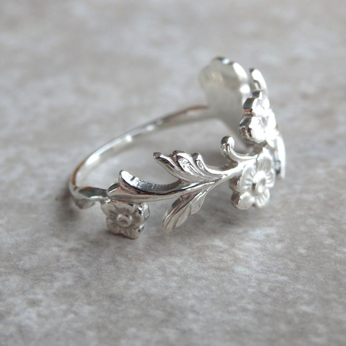 フラワーデザイン リング 指輪 NIWAKA(にわか/俄) 花匠の彫-かしょうのほり-｜新潟正規代理店