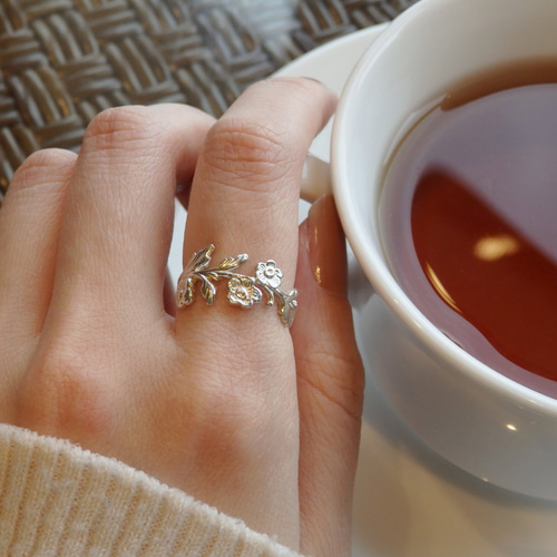 PTヴィンテージ風花モチーフリング 楽天市場】ガルディア Guardia ロータス Lotus シルバー リング 指輪 1