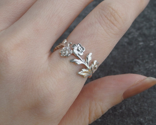 フラワーデザイン リング 指輪 be45a455a567e8ee7e7525c9387dfd