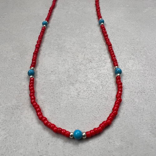 ターコイズ MIX ビーズネックレス 赤 60cm 3mmビーズ レッド メンズ レディース ネックレス アクセサリー ネックレス・ペンダント CROSS THE BORDER 通販|Creema(クリーマ) 3288238 ターコイズ MIX ビーズネックレス 赤 60cm 3mmビーズ レッド メンズ レディース ネックレス アクセサリー ネックレス・ペンダント CROSS THE BORDER 通販|Creema(クリーマ) 3288238