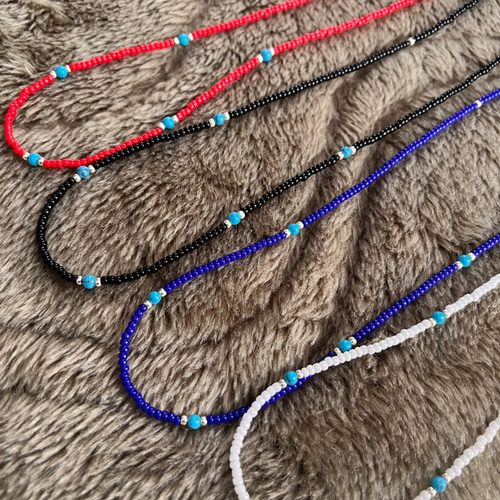 ターコイズ MIX ビーズネックレス 赤 60cm 3mmビーズ レッド メンズ レディース ネックレス アクセサリー ネックレス・ペンダント CROSS THE BORDER 通販|Creema(クリーマ) 3288238 ターコイズ MIX ビーズネックレス 赤 60cm 3mmビーズ レッド メンズ レディース ネックレス アクセサリー ネックレス・ペンダント CROSS THE BORDER 通販|Creema(クリーマ) 3288238