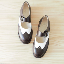 《L》オーダーメイドの革靴 毎日履きたい心地良さ 自分好みに選べる楽しさ　 メダリオンモンク L-6 16枚目の画像