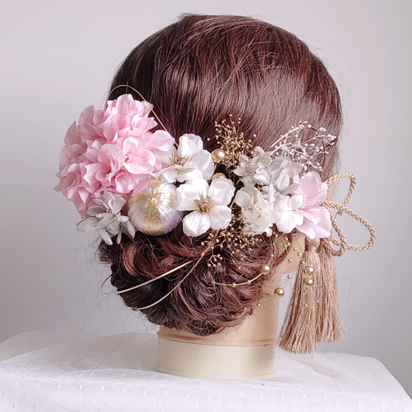 【花嫁かんざし】花嫁　簪　打掛　さんご　パール 花嫁かんざし】花嫁 簪 打掛 さんご パール