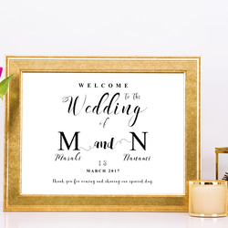 [wedding] ウェルカムボード｜結婚式｜ウェディング｜ブライダル｜シンプル 2枚目の画像