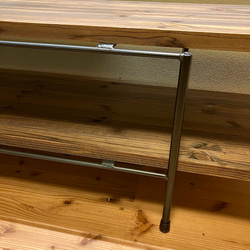 W160×D35×H40　テレビ台　オーダー可　アイアン 3枚目の画像