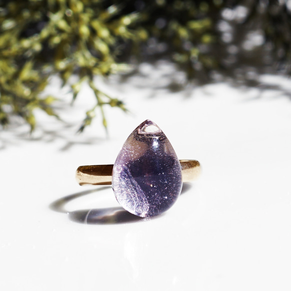 紫黃晶戒指手術不銹鋼一種尺寸最適合 ~Valentina 第6張的照片
