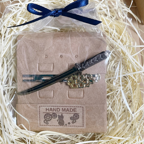 ネクタイピン・タイピン・カフス・小物まとめ売り 日本刀のネクタイピン(弐・改) タイピン・カフス hatuharu