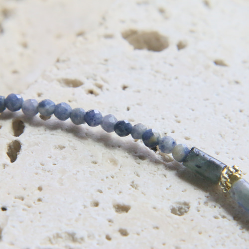 ブレスレット ソーダライト サファイア 天然石 -Confidence