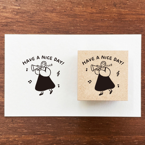 マールちゃん メッセージスタンプ HAVE A NICE DAY!(良い1日を)（a