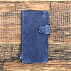 智慧型手機保護套，多設備相容，真皮材質，翻蓋式，女士款，適用於 iPhone 17 和安卓系統，6 種顏色可選，HAK062 第10張的照片