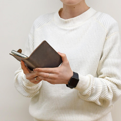 智慧型手機保護套，多設備相容，真皮材質，翻蓋式，女士款，適用於 iPhone 17 和安卓系統，6 種顏色可選，HAK062 第18張的照片