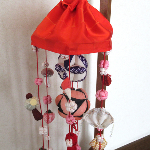 吊るし飾り　ちりめん細工　吊るし雛　ハンドメイド　ひな祭り　節句 吊るし飾り 吊るし雛 ひな祭り 節句 ちりめん細工 Amazon