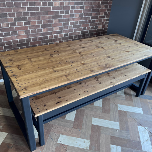 hotaru 男前家具 ダイニングセット ダイニングテーブル ベンチ