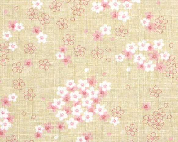 〓20％OFF〓 受注制作｜A367｜小桜＊ベージュ 6枚目の画像