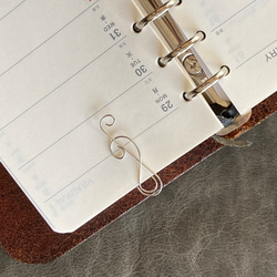 ト音記号  のクリップ １０個入り TC-02≫ ステーショナリ 文房具 パーツ 資材 1枚目の画像