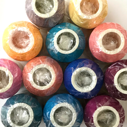 お好きな色18点で✳︎ オヤ 糸 oya yarn altin basak トルコ 伝統手芸 イーネ 1枚目の画像