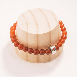 Red Agate Lovers Beads Precious Stones Bracelet 6mm 10mm 7枚目の画像