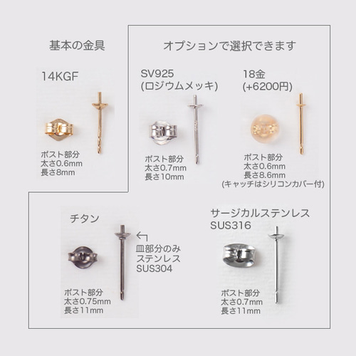 【専用】14kgfアクセサリーetc✴︎オーダー品含む 02COP0643GFP 14KGF製丸カン 線径0.64mm外径3.0mm内径約1.8mm 10