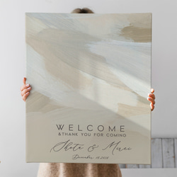 ウェルカムボード ウェルカムスペース キャンバス アクリル イラスト