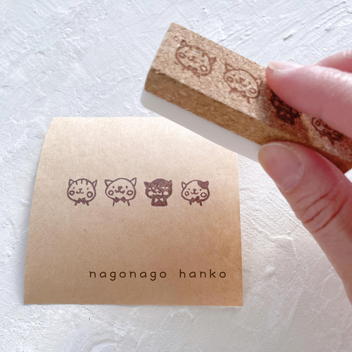 ニャンだらけ！！消しゴムはんこ はんこ・スタンプ なごなご 通販