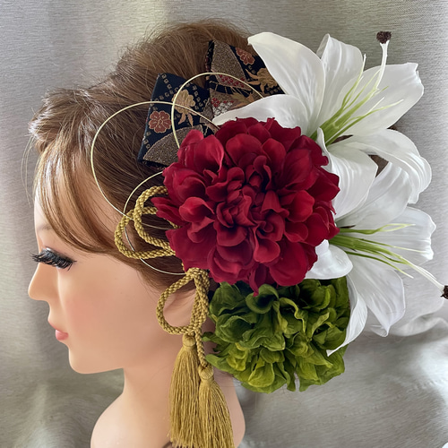 和装 髪飾り ヘッドドレス ヘッドドレス（アクセサリー） Michael24