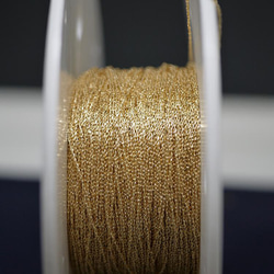 再次上架 [1M] 寬度約 0.6mm / 線徑約 0.4mm 金黃銅鏈 NF / UCG50 第4張的照片