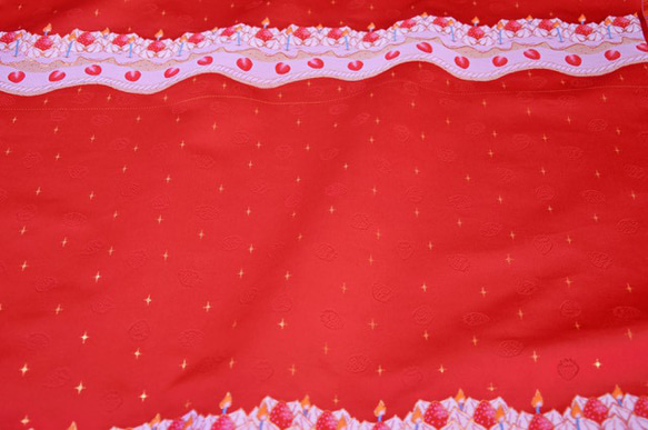 金錦邊框（橫）快樂草莓紅（7358-2A1） 第7張的照片