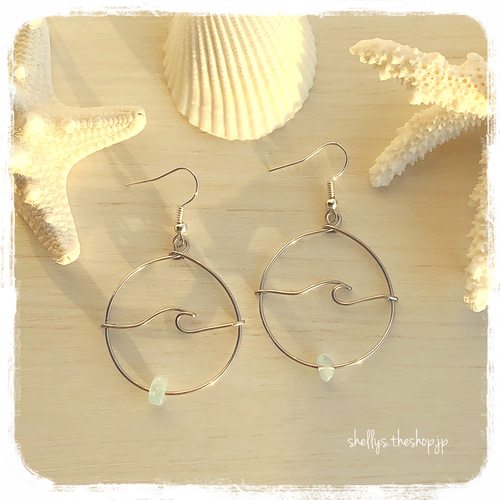 wave pierce ⚓︎ 海を感じるアクセサリー 波の形 波乗り サーフィン